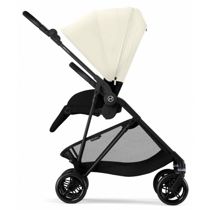 Stroller Cybex Melio Carbon Canvas White