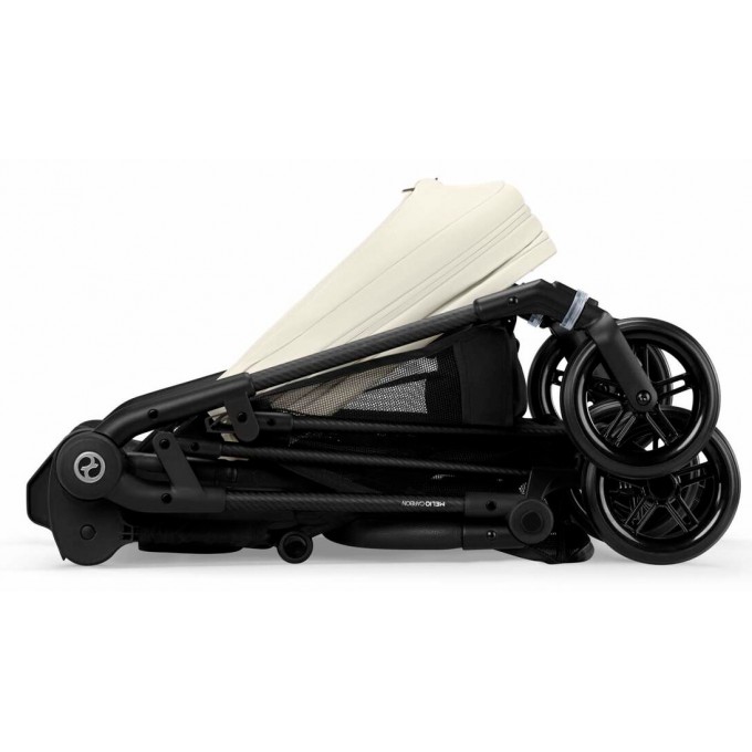 Stroller Cybex Melio Carbon Canvas White