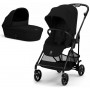 Коляска Cybex Melio 2 в 1 Carbon Magic Black