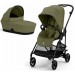 Stroller Cybex Melio 2 in 1 Carbon Moss Green