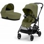 Stroller Cybex Melio 2 in 1 Carbon Moss Green