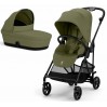 Stroller Cybex Melio 2 in 1 Carbon Moss Green