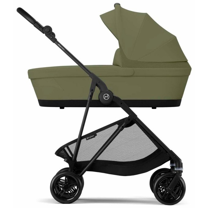 Stroller Cybex Melio 2 in 1 Carbon Moss Green