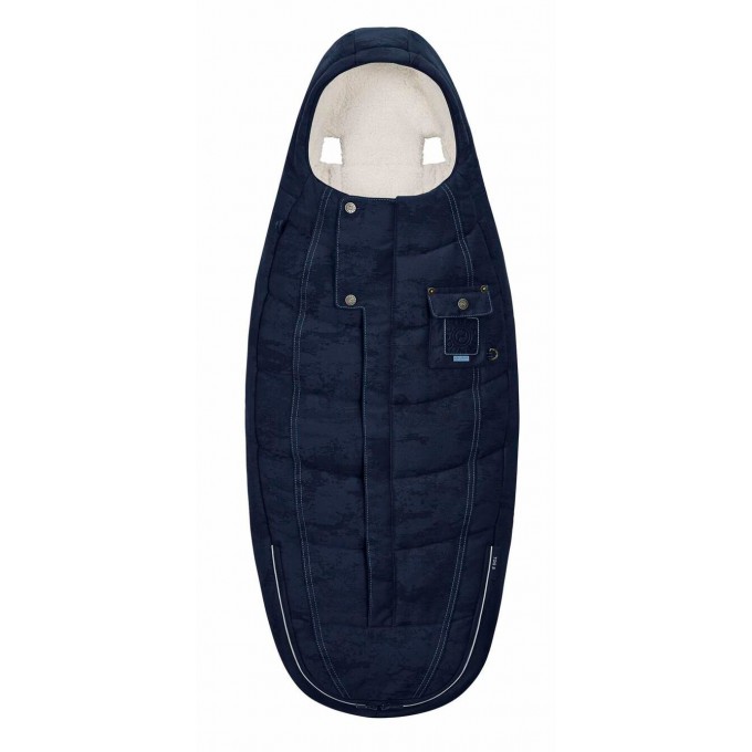 Чохол для ніг Cybex Rebellious Luxury Denim Blue