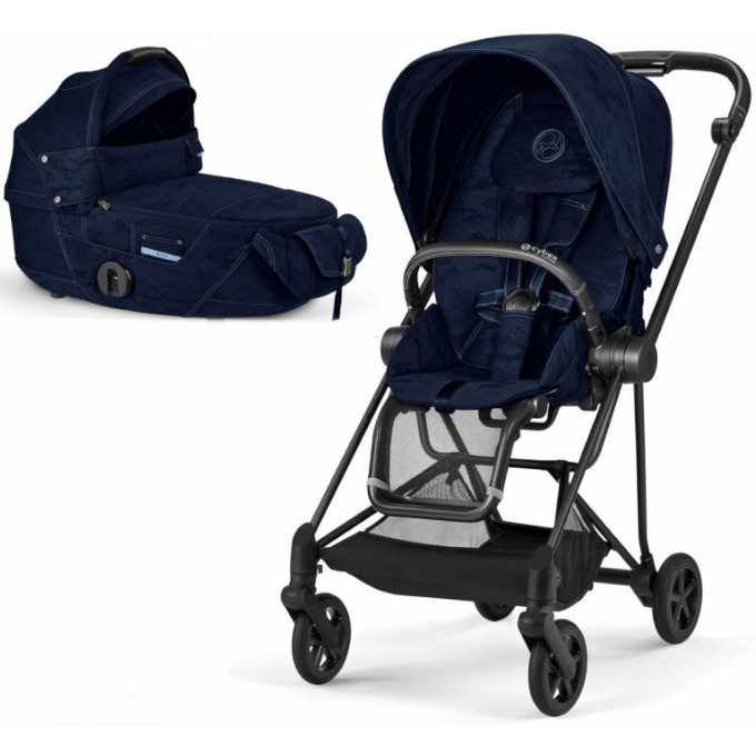 Cybex Mios 4.0 коляска 2 в 1 Rebellious Luxury шасі Matt Black