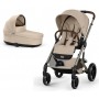 Stroller Cybex Balios S Lux Taupe 2 in 1 Almond Beige