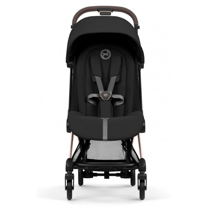 Cybex Coya Sepia Black шасі rosegold прогулянкова коляска