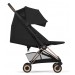 Cybex Coya Sepia Black шасі rosegold прогулянкова коляска