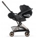Cybex Coya Sepia Black шасі rosegold прогулянкова коляска