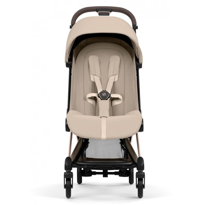 Cybex Coya Style Cozy Beige шасі rosegold прогулянкова коляска
