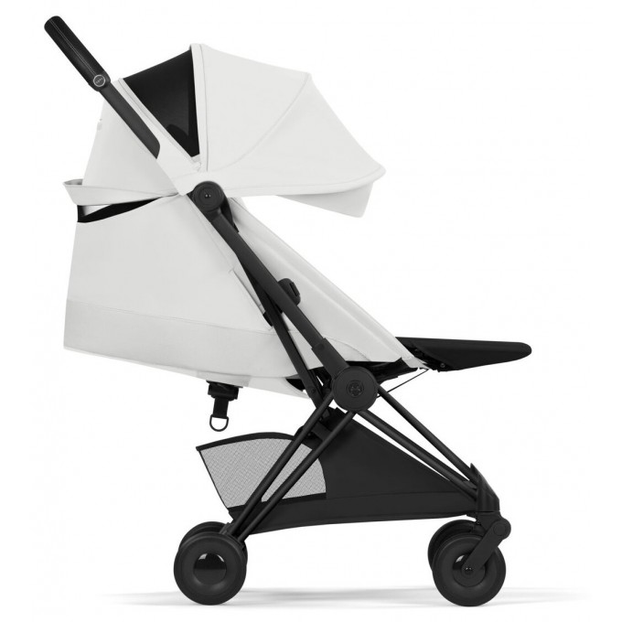 Cybex Coya Style BLK Off White шасі matt black прогулянкова коляска