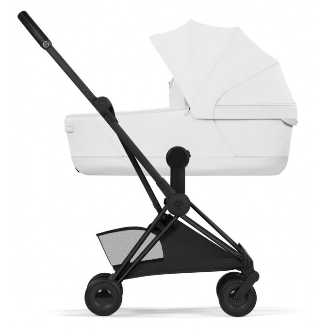 Cybex Coya Style BLK Off White шасі matt black прогулянкова коляска