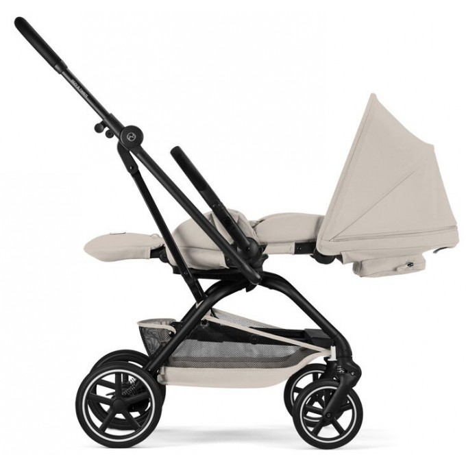 Прогулочная коляска Cybex Eezy S Twist plus 2 BLK Dune Grey