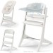 Cybex Lemo Platinum White Wood стільчик для годування 4 в 1