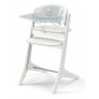 Cybex Lemo Platinum White Wood стульчик для кормления 3 в 1