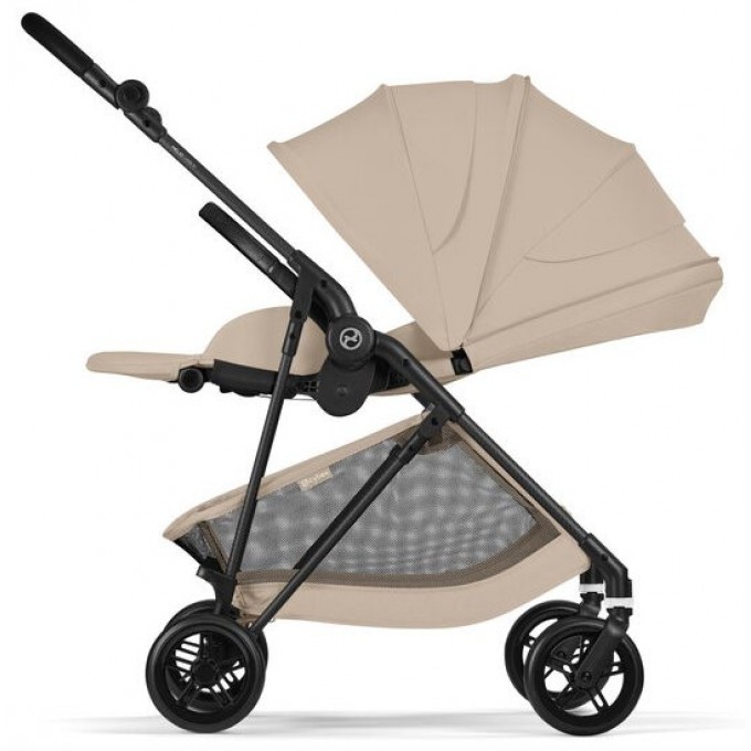 Прогулянкова коляска Cybex Melio Carbon Almond Beige
