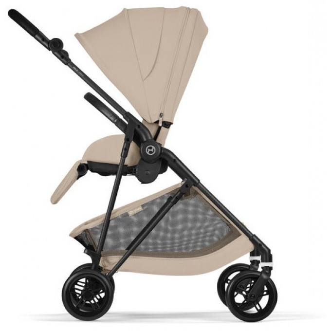 Прогулянкова коляска Cybex Melio Carbon Almond Beige