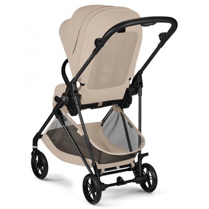 Прогулянкова коляска Cybex Melio Carbon Almond Beige