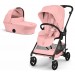 Stroller Cybex Melio 2 in 1 Carbon Candy Pink