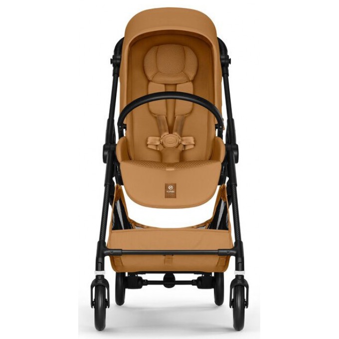 Прогулянкова коляска Cybex Melio Carbon Cinnamon Yellow