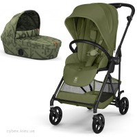Коляска Cybex Melio Street 2 в 1 Olive Green