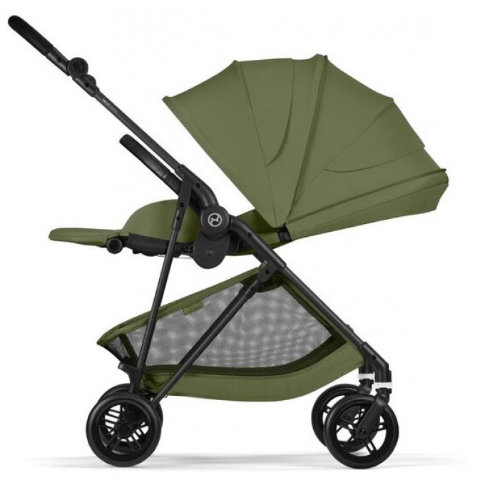 Прогулянкова коляска Cybex Melio Carbon Moss Green