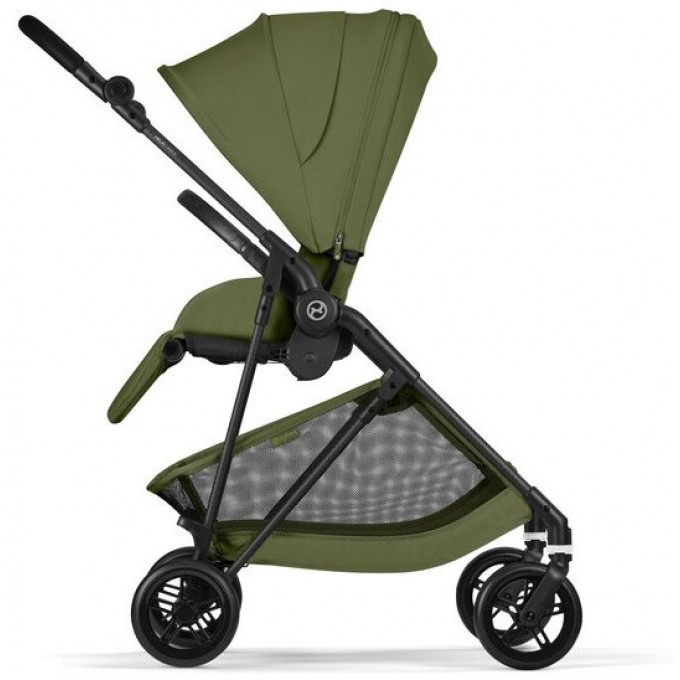 Прогулянкова коляска Cybex Melio Carbon Moss Green
