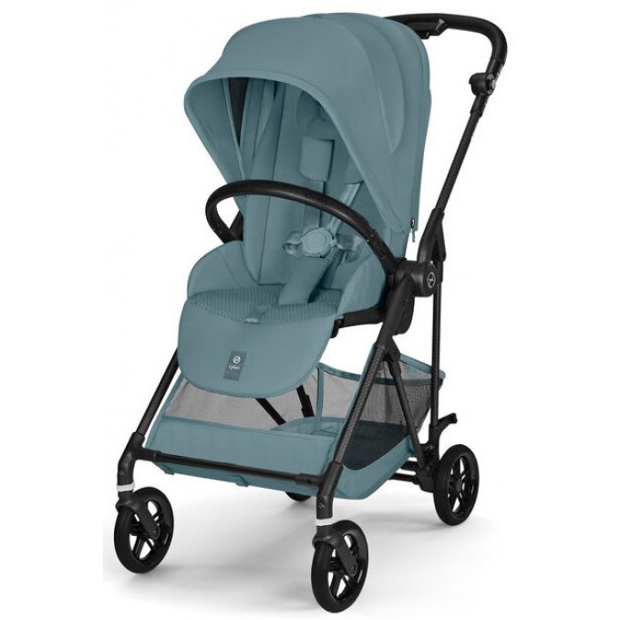 Прогулянкова коляска Cybex Melio Carbon Stormy Blue