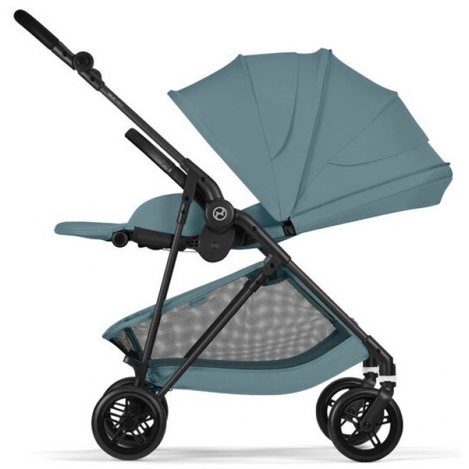 Прогулянкова коляска Cybex Melio Carbon Stormy Blue