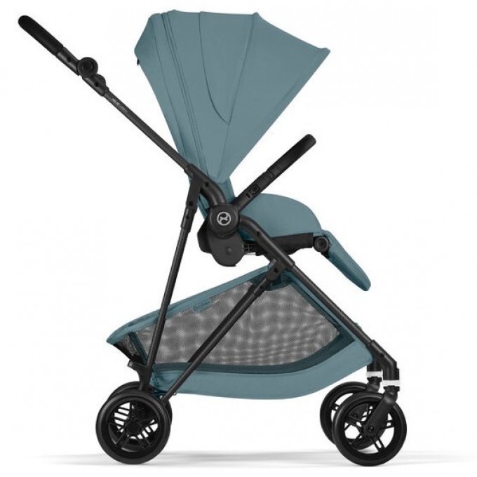 Прогулянкова коляска Cybex Melio Carbon Stormy Blue