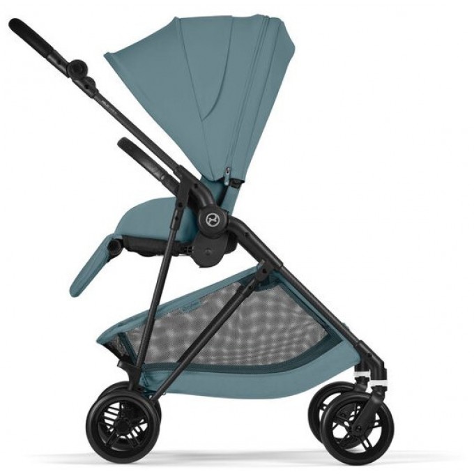 Прогулянкова коляска Cybex Melio Carbon Stormy Blue