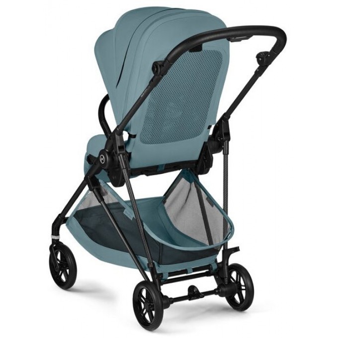 Прогулянкова коляска Cybex Melio Carbon Stormy Blue