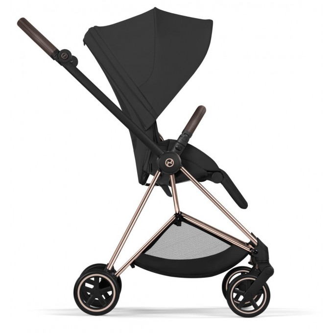 Cybex Mios Comfort 5.0 коляска 2 в 1 Sepia Black шасі Rose Gold