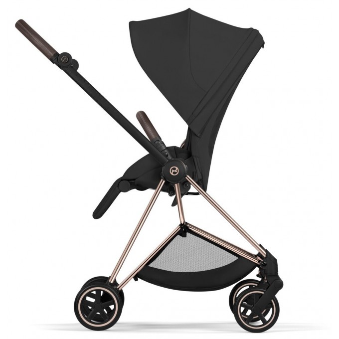 Cybex Mios Comfort 5.0 коляска 2 в 1 Sepia Black шасі Rose Gold