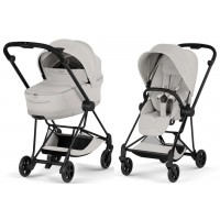 Cybex Mios Style Collection 5.0 stroller 2 in 1 City Grey chassis Matt Black