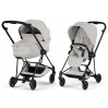 Cybex Mios Style Collection 5.0 stroller 2 in 1 City Grey chassis Matt Black