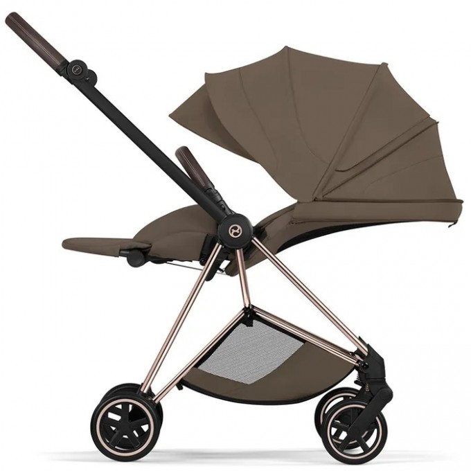 Cybex Mios Style Collection 5.0 коляска 2 в 1 Coconut Brown шасі Chrome