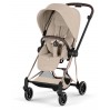 Прогулянкова коляска Cybex Mios Style Collection 5.0 Cozy Beige шасі Rosegold