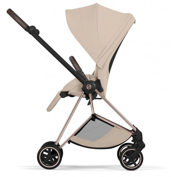 Прогулянкова коляска Cybex Mios Style Collection 5.0 Cozy Beige шасі Rosegold