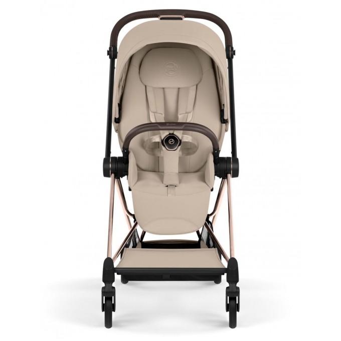Прогулянкова коляска Cybex Mios Style Collection 5.0 Cozy Beige шасі Rosegold