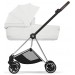 Cybex Mios Style Collection 5.0 stroller 2 in 1 Off White chassis Chrome