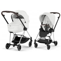 Cybex Mios Style Collection 5.0 stroller 2 in 1 Off White chassis Chrome