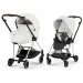 Cybex Mios Style Collection 5.0 stroller 2 in 1 Off White chassis Chrome
