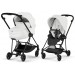 Cybex Mios Style Collection 5.0 stroller 2 in 1 Off White chassis Matt Black