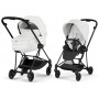 Cybex Mios Style Collection 5.0 stroller 2 in 1 Off White chassis Matt Black