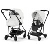 Cybex Mios Style Collection 5.0 stroller 2 in 1 Off White chassis Matt Black