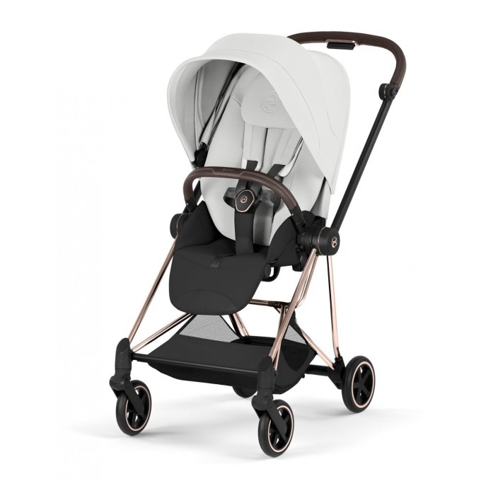 Stroller Cybex Mios Style Collection 5.0 Off White chassis Rosegold