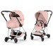 Cybex Mios Style Collection 5.0 коляска 2 в 1 Peach Pink шасі Chrome