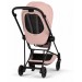 Прогулянкова коляска Cybex Mios Style Collection 5.0 Peach Pink шасі Matt Balck