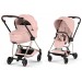 Cybex Mios Style Collection 5.0 коляска 2 в 1 Peach Pink шасі Rose Gold